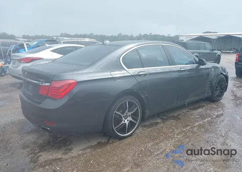 2011 BMW 750I xDrive из США, поврежденный, VIN WBAKC6C54BC394675